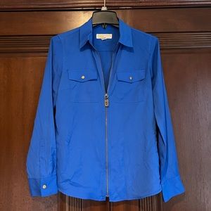 Michael Kors Zip Up Blouse